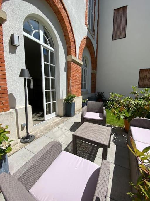Studio Terrasse, ancienne maison de champagne Reims Extérieur photo